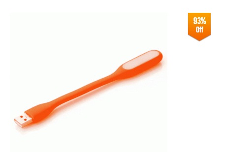 India Desire : Amazon Steal Deal: Buy Flexible USB LED Light Lamp For Home (5V, 1.2W) (Multicolour) At Rs. 30 Only 